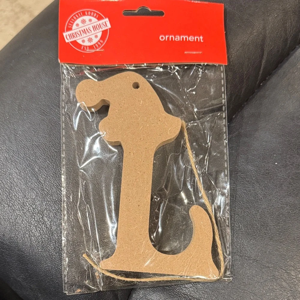 Christmas Ornament Letter L